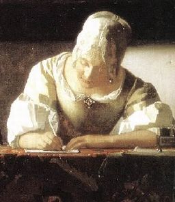 Jan Vermeer, Lady Writing a Letter